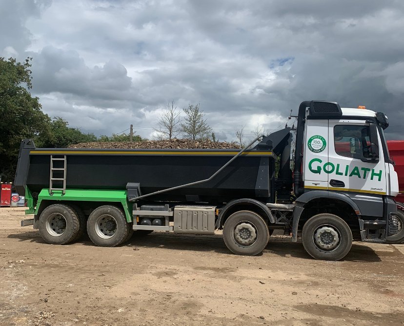 Goliath square Euro body side view