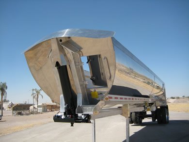 Aluminum Half Round trailer