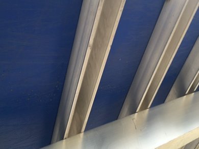 UHMW floor detail