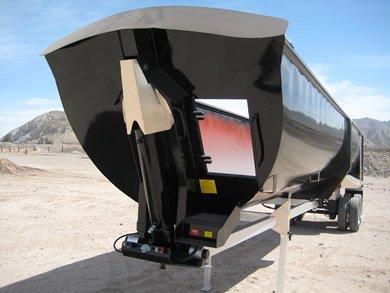 Steel Hardox Half Round Balanced Fifth Wheel